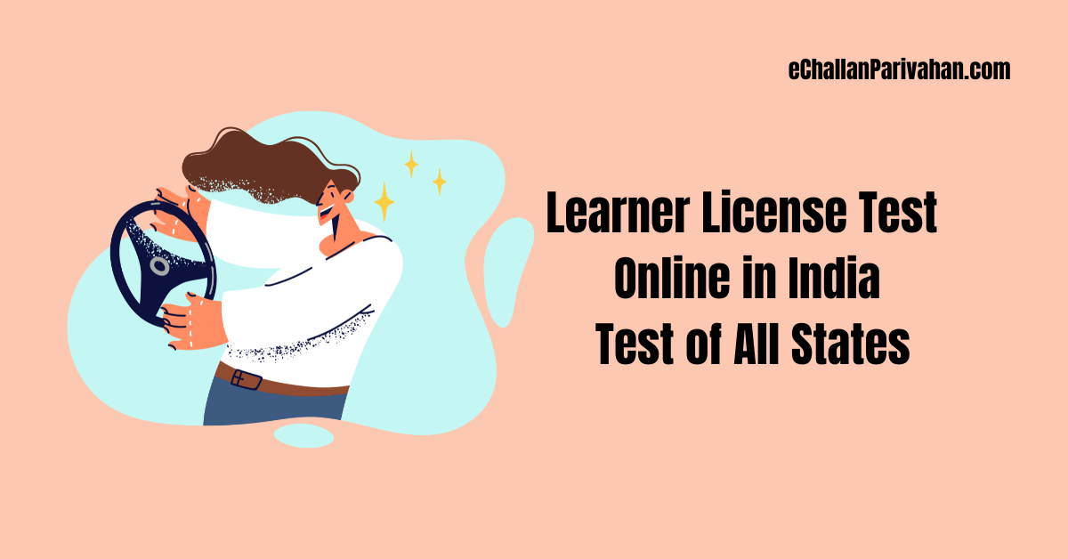 Learner License Test Online in India